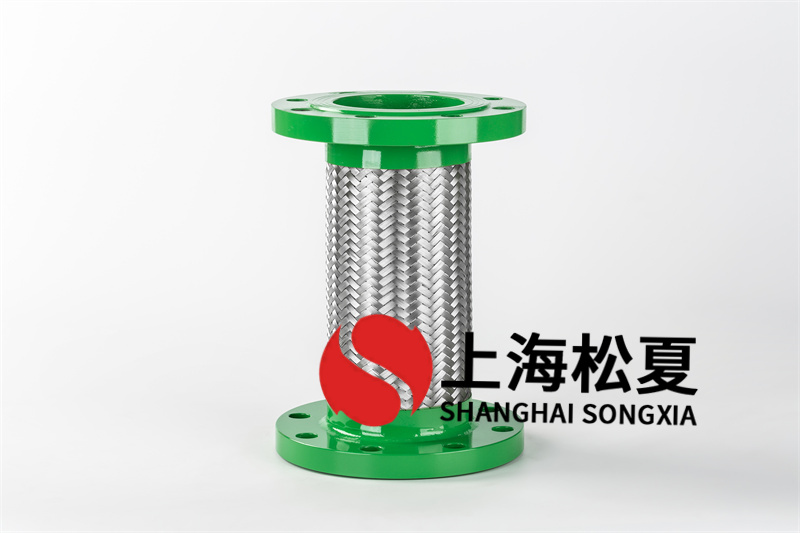 電動(dòng)循環(huán)泵安裝DN100管道金屬軟管